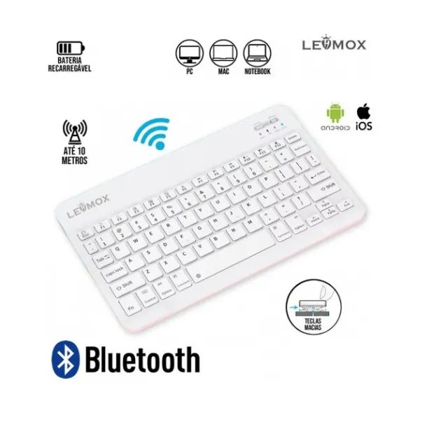 Mini Teclado  Bluetooth Lehmox - Foto 3