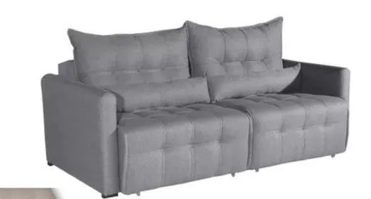 Sofá Cama 2,15m Retrátil Reclinável - (Entregamos) - Foto 5