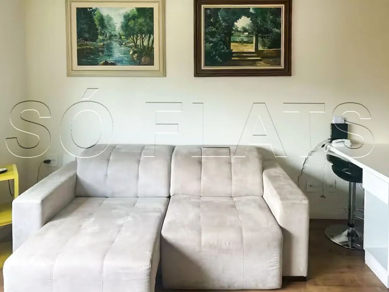 Studio mobiliado em Alphaville com serviços e lazer próximo ao centro comercial - Foto 5