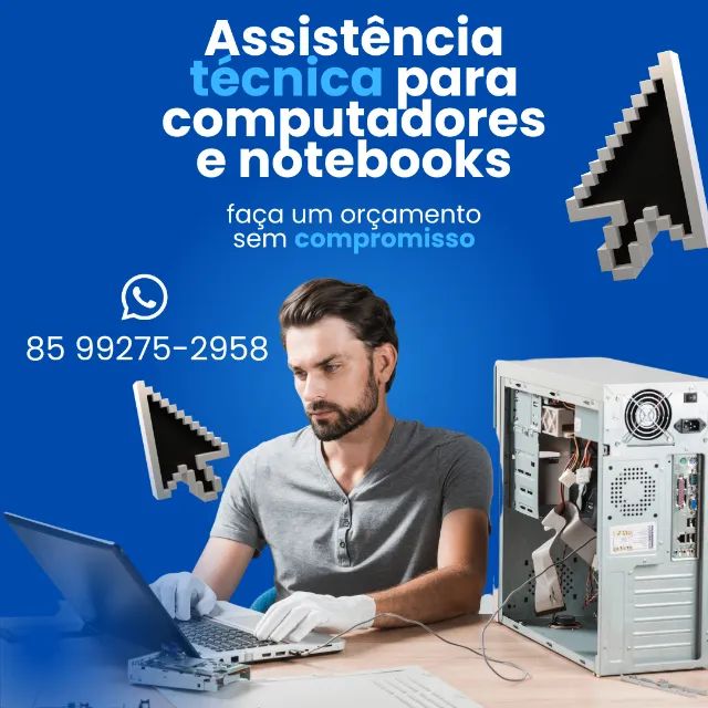 Técnico de Informática em Fortaleza CE - Atendimento rápido - Foto 2