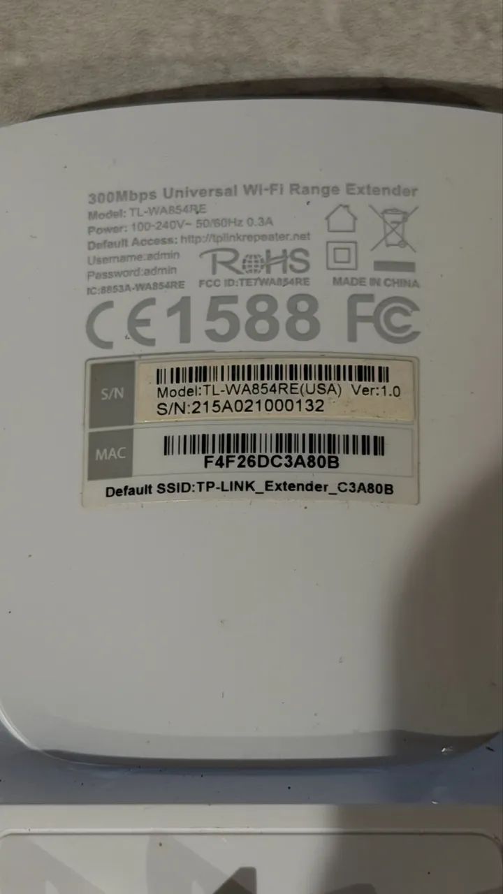 TP-Link Extender TL-WA854RE(USA) - Foto 2