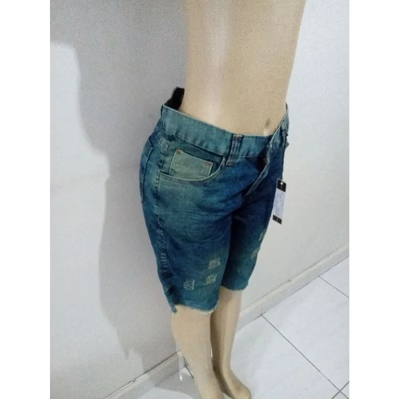 Bermuda jeans masculina  - Foto 2