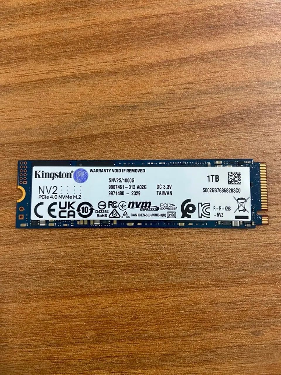 SSD nvme 1TB Kingston