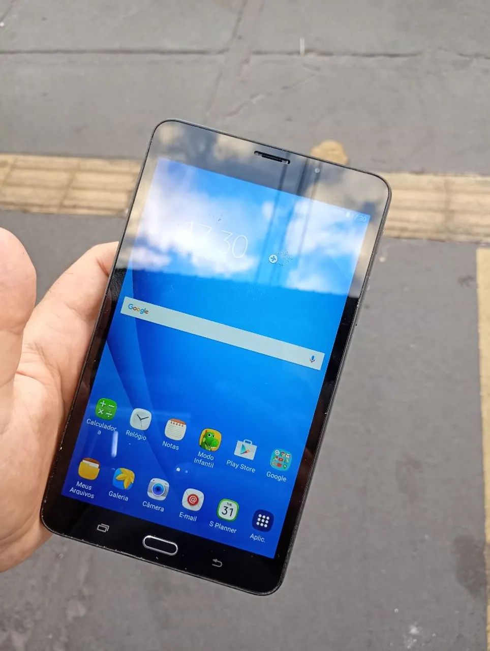 Tablet Samsung entrego 