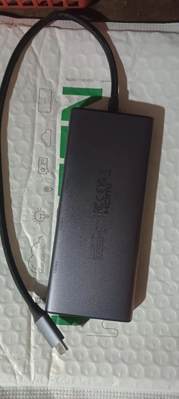 HUB 8X1 TIPO C UGREEN NOVO - Foto 3