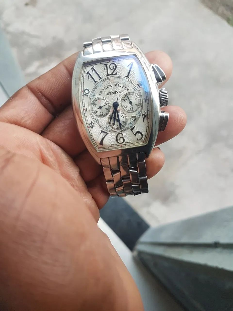 Vendo relógio Frank Miller primeira linha funcionando perfeitamente - Foto 5