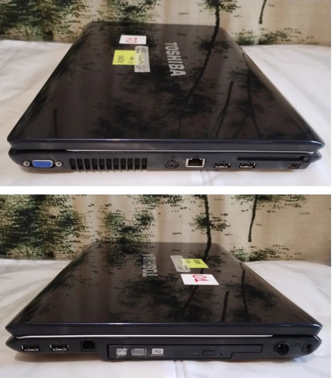 Cód.01) 1un Notebook Toshiba A200 defeito sucata reaproveitamento peças  - Foto 4
