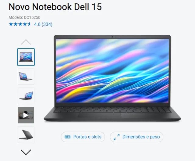 NOTEBOOK DELL 15 (LACRADO)