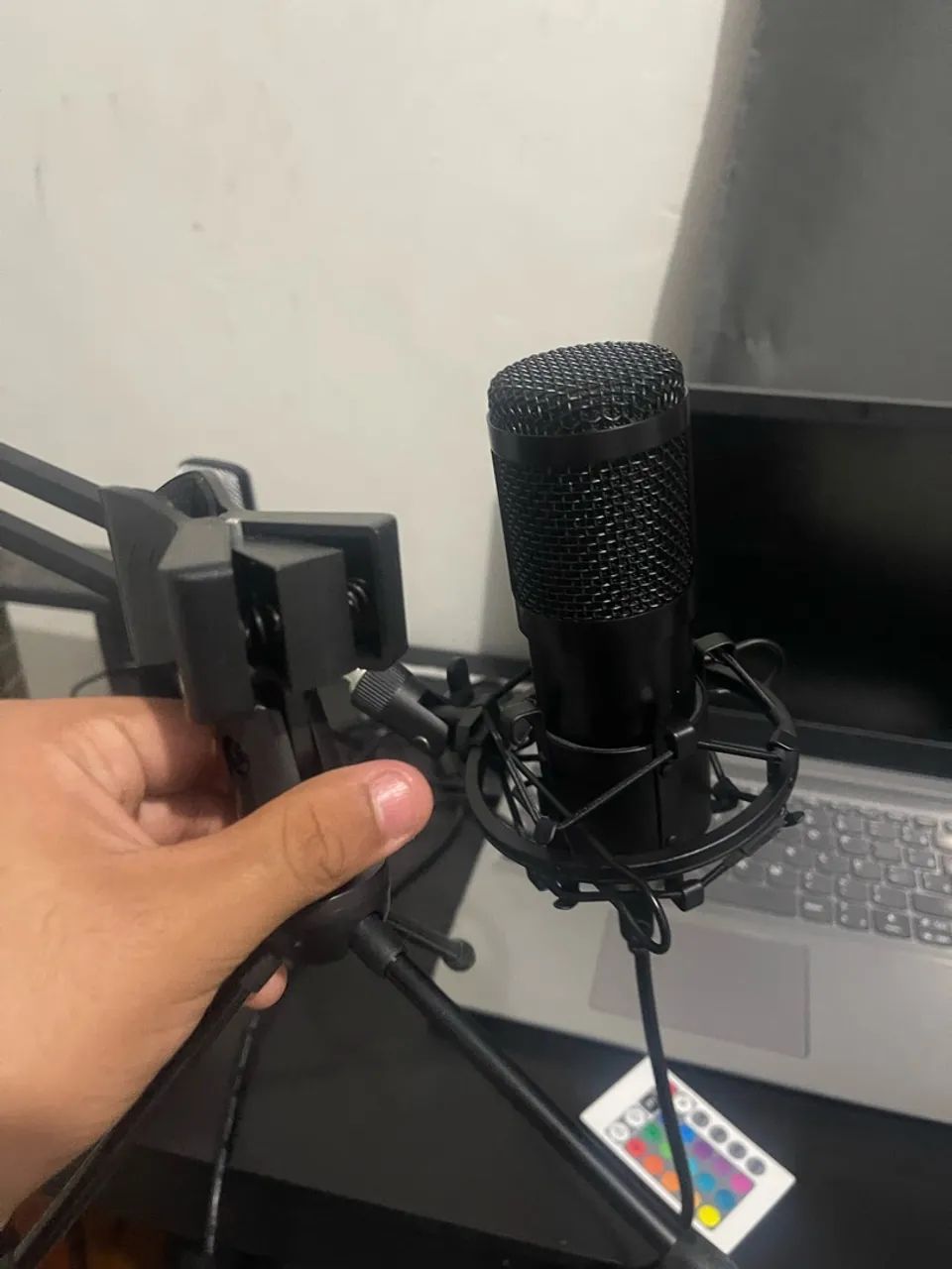 MICROFONE CONDENSADOR BM800 ORIGINAL COMPLETO SEM MARCAS DE USO! - Foto 5