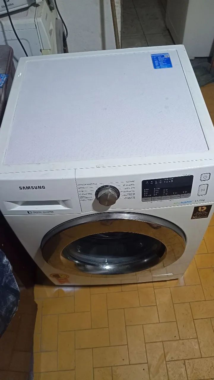 Máquina de lavar funcionando  - Foto 3