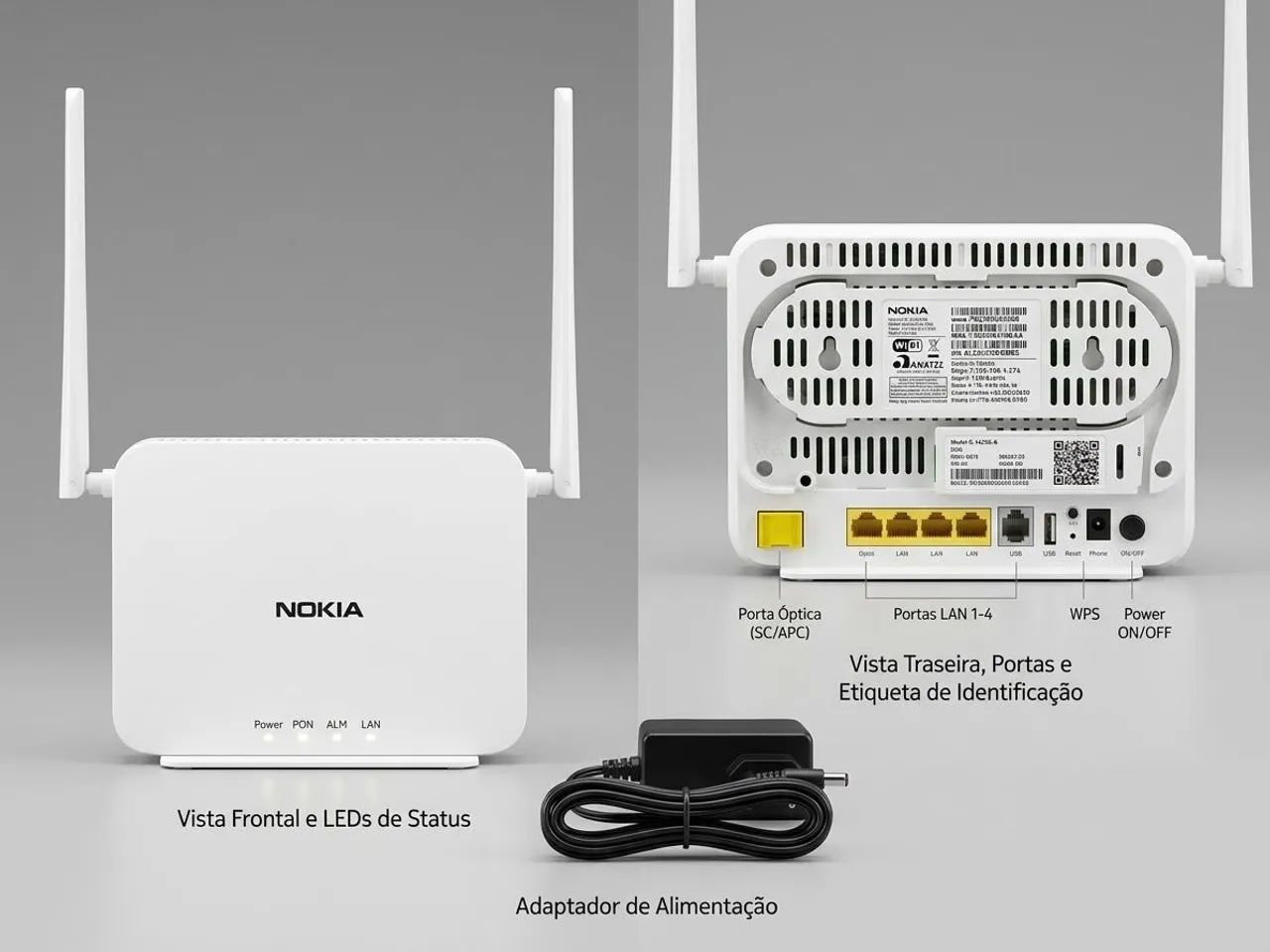 Modem Fibra Ótica Nokia - Foto 3