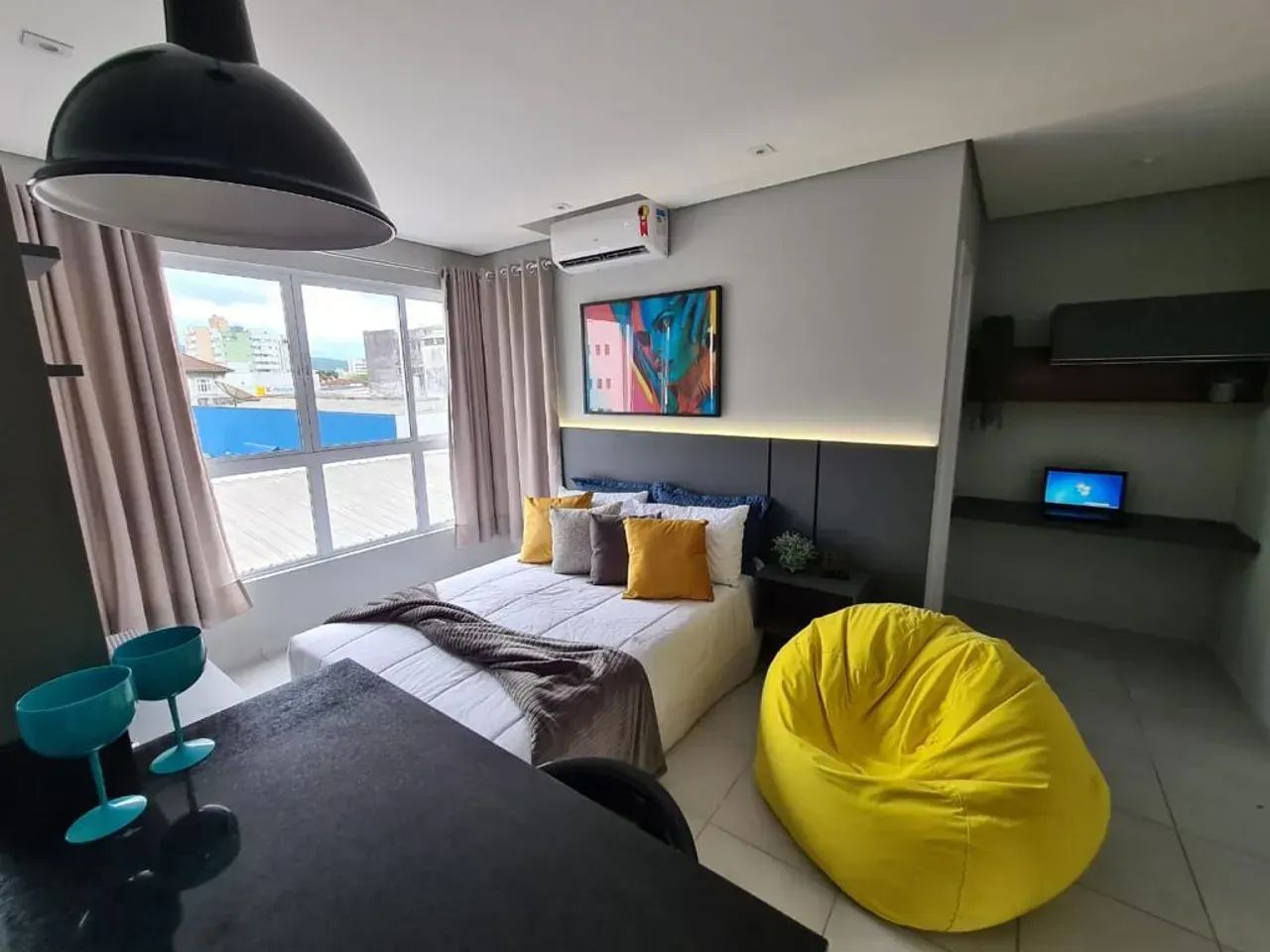 Studio moderno e completo para locação no Edifício Central Park  Bucarein - Foto 2