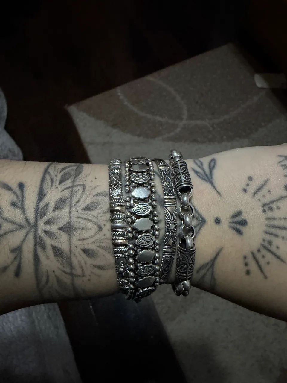 kit pulseiras em prata 925 - Foto 2