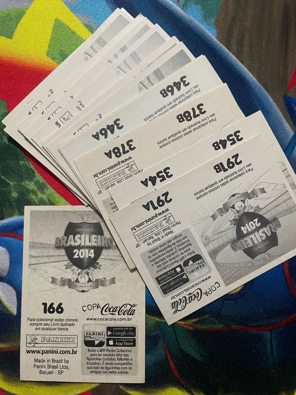 Figurinhas Campeonato Brasileiro 14 - Foto 2