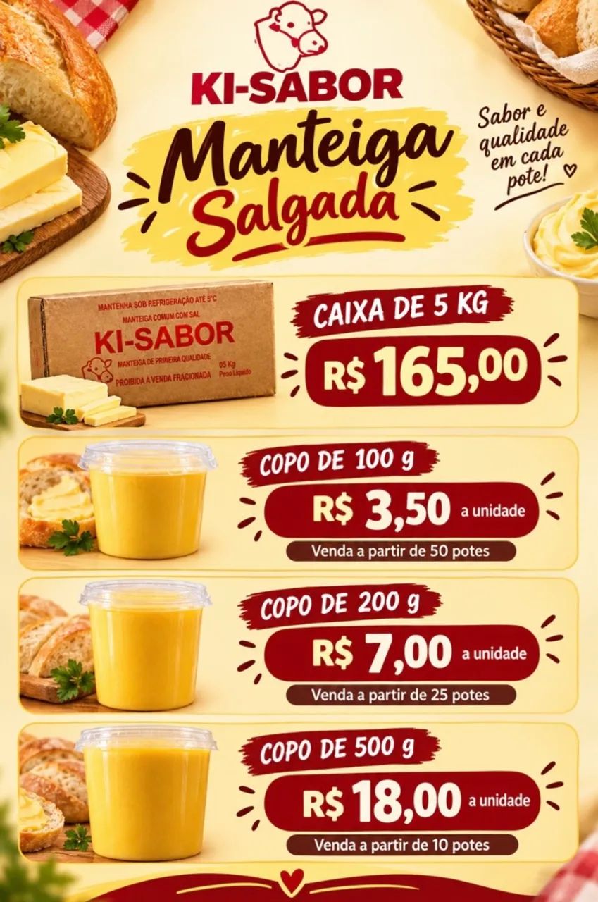 Manteiga salgada - Foto 2
