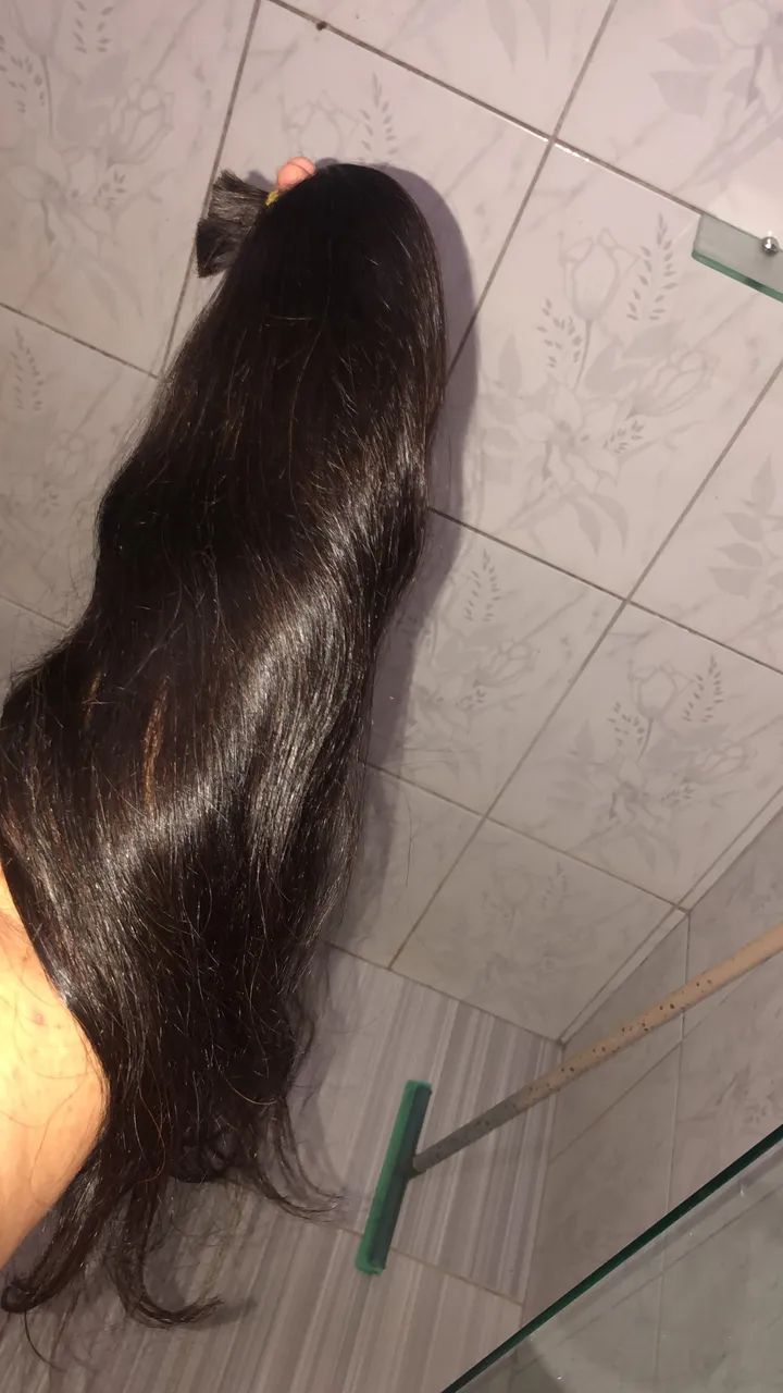 Vendo cabelo 75 cm 150 gramas