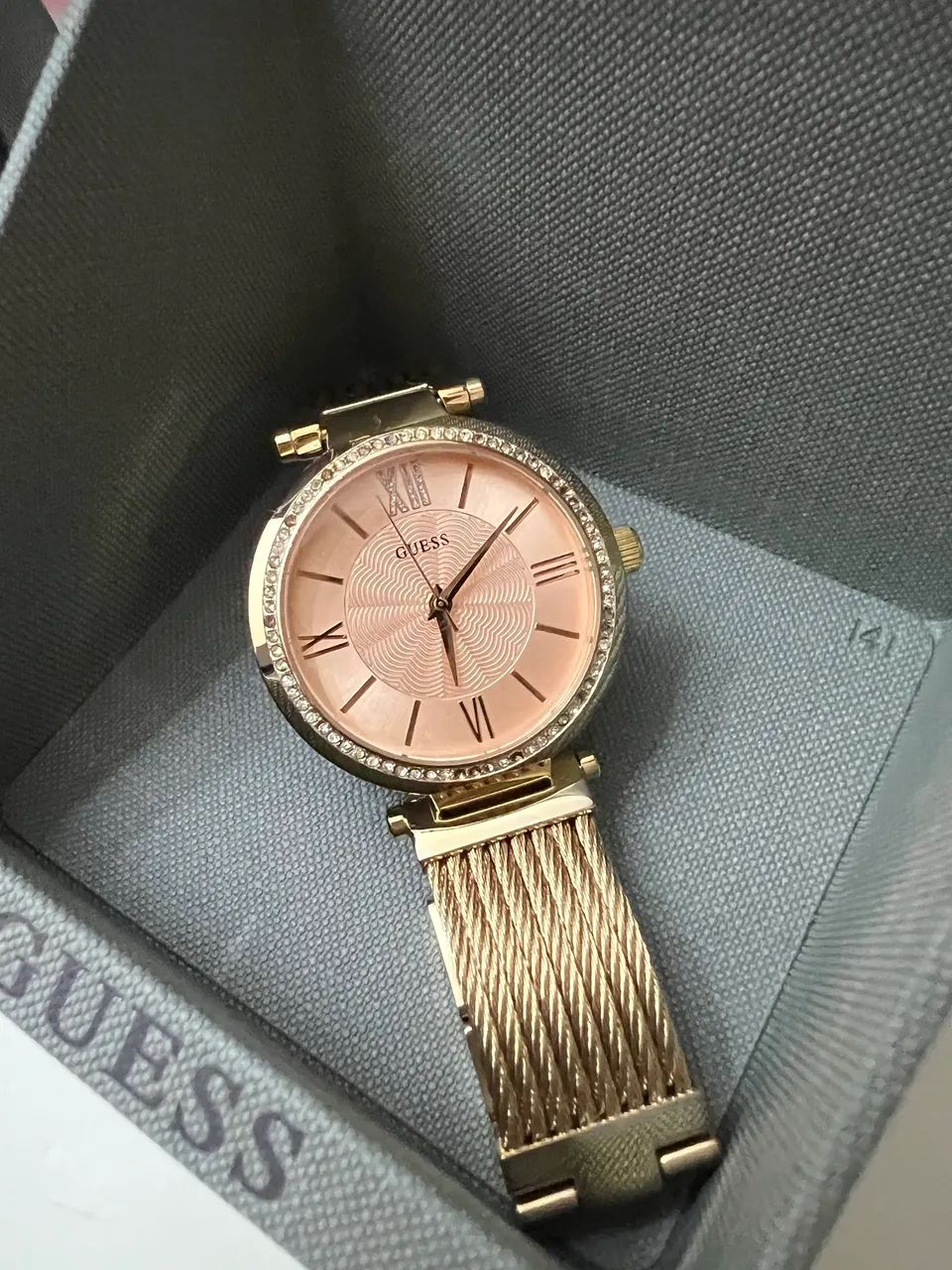 Relógio Guess Feminino Rosé Original