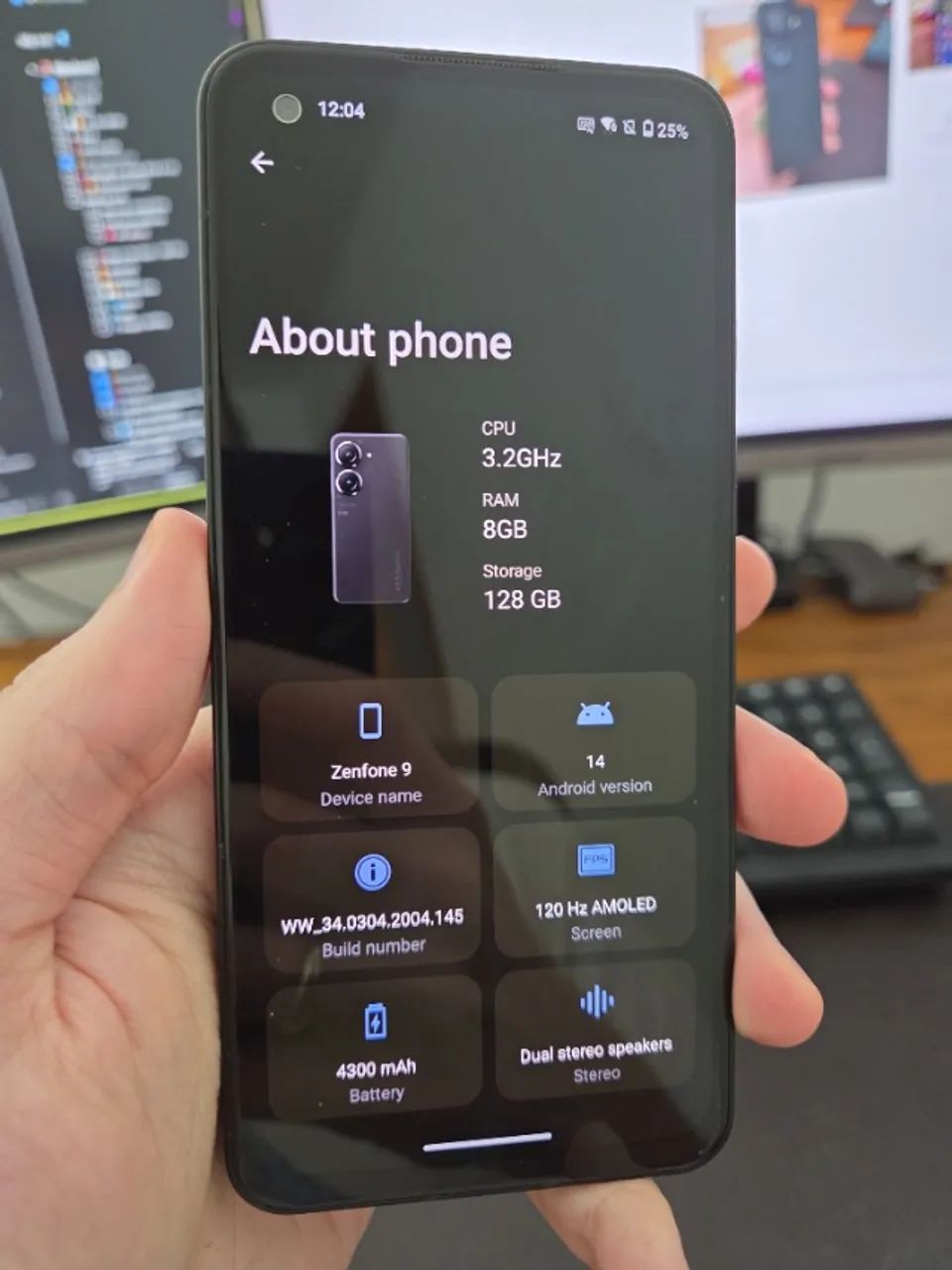 Asus Zenfone 9 - 8gb RAM - 128gb - Foto 2