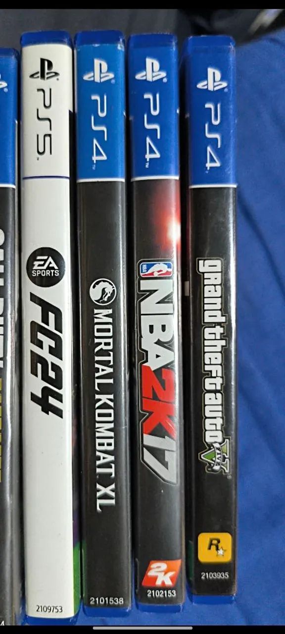 Lote de ps4 e ps5 