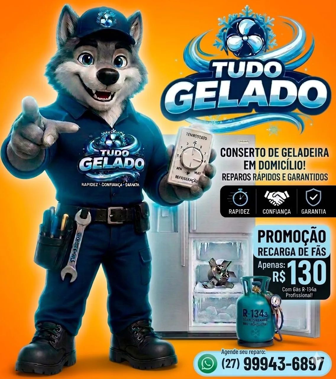 Conserto de Geladeira 