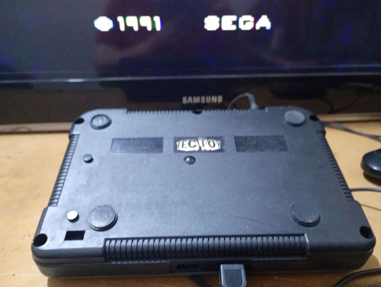 Sega master system 3 1 controle 1 jogo e cabos - Foto 2