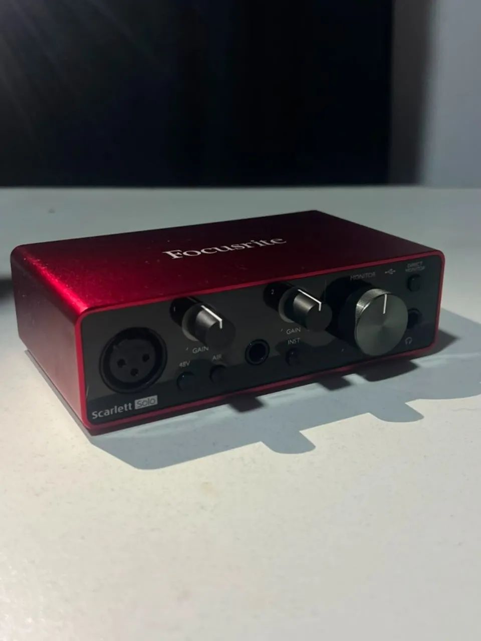 Interface de áudio Focusrite Scarlett (3rd Gen)