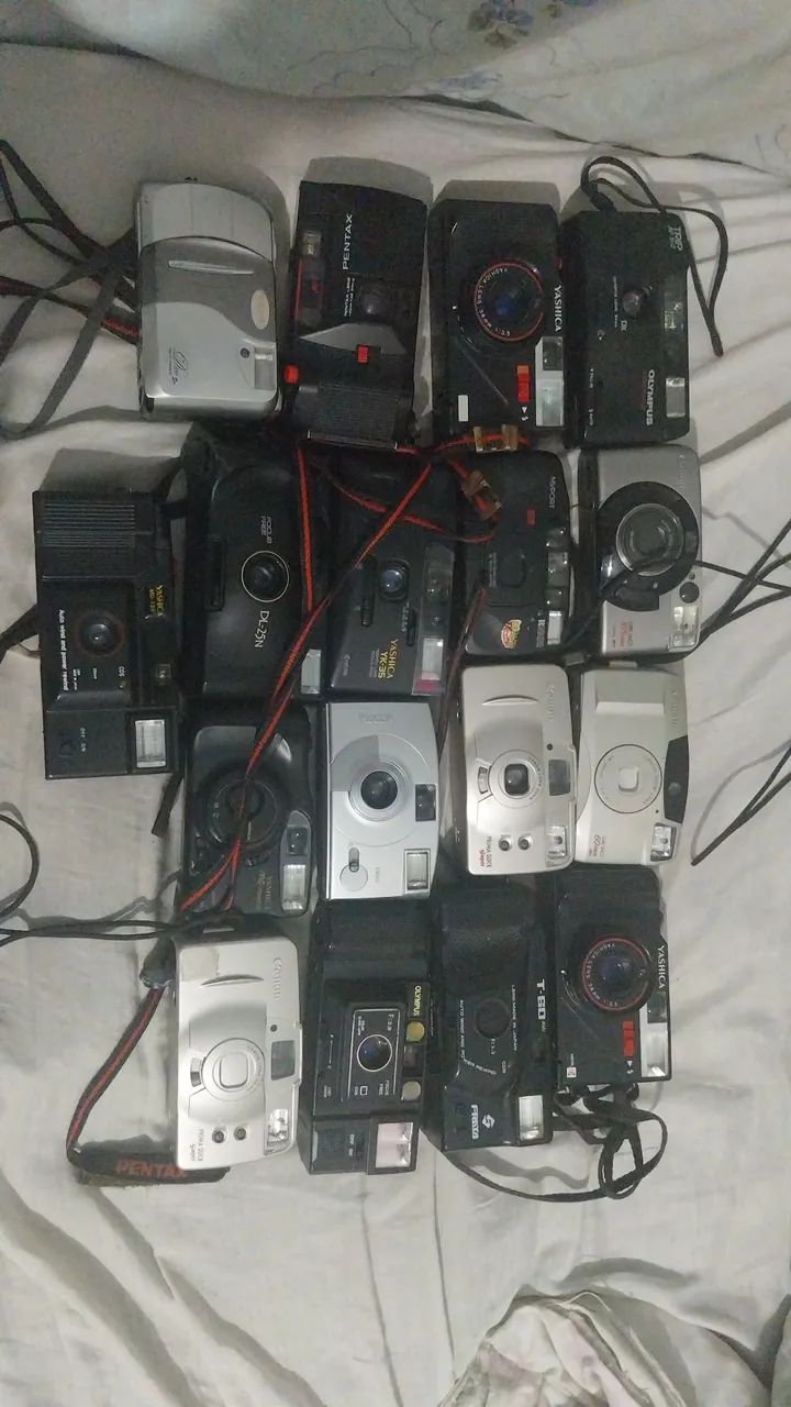 Vende se lote de câmeras analógica no estado 