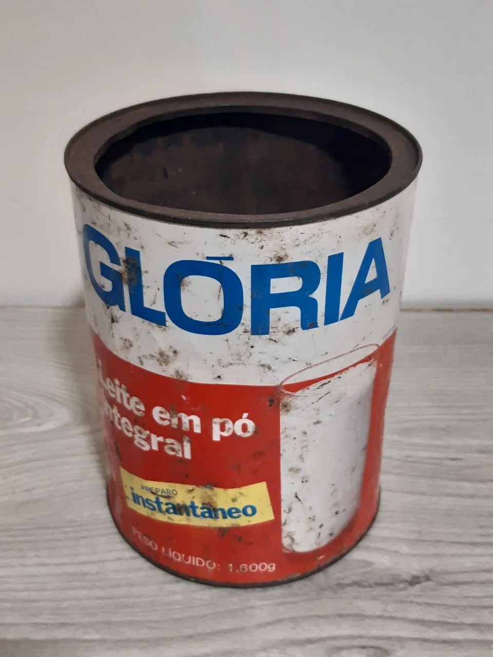 Antiga Lata Leite Glória - Foto 3