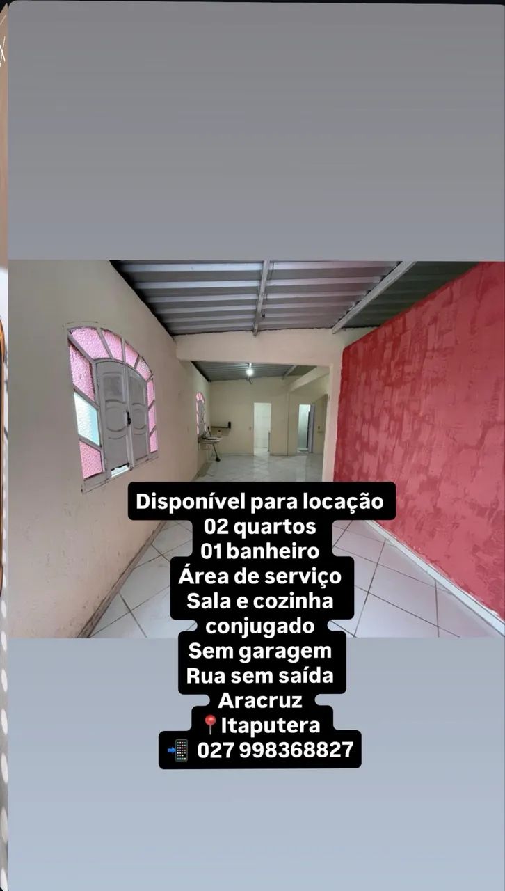 ALUGA CASA | ARACRUZ-ES