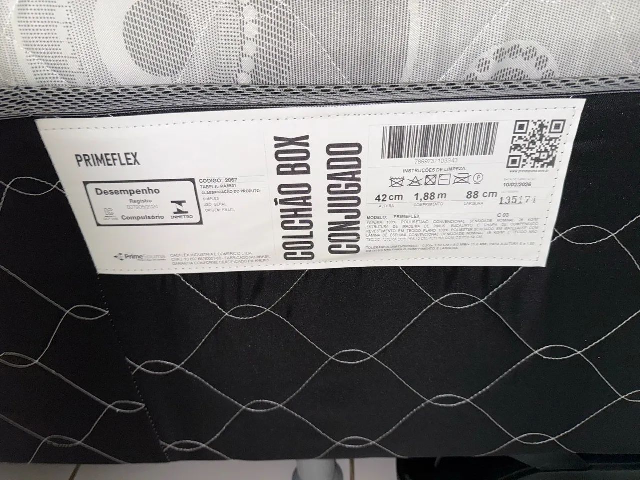 Vendo cama box de solteiro - Foto 3