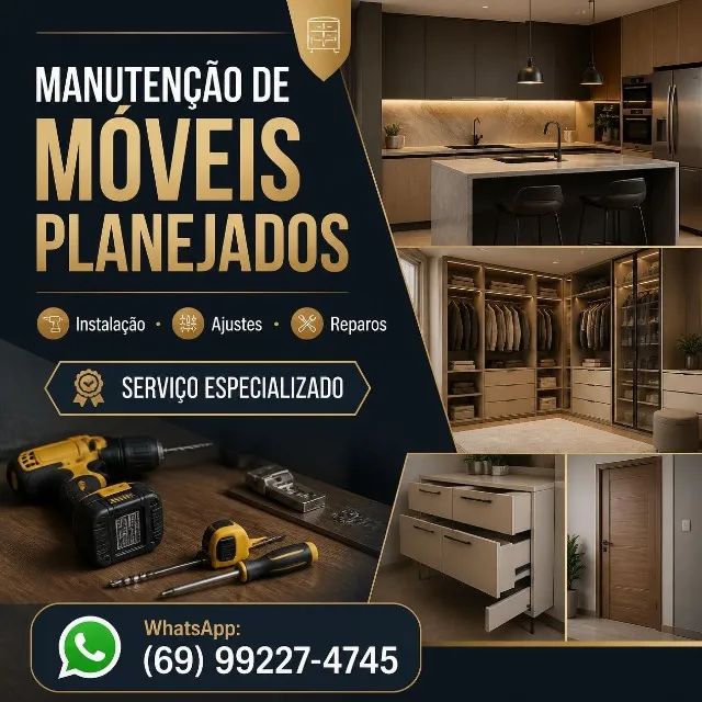 MANUTENÇÃO DE MÓVEIS PLANEJADOS