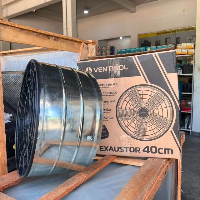  VENTILADOR EXAUSTOR COMERCIAL VENTISOL 40CM - Foto 4