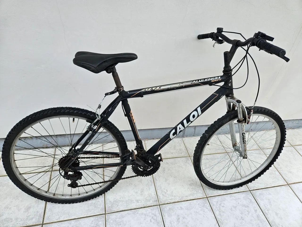 Bicicleta Caloi aluminio vendo ou troco - Foto 3