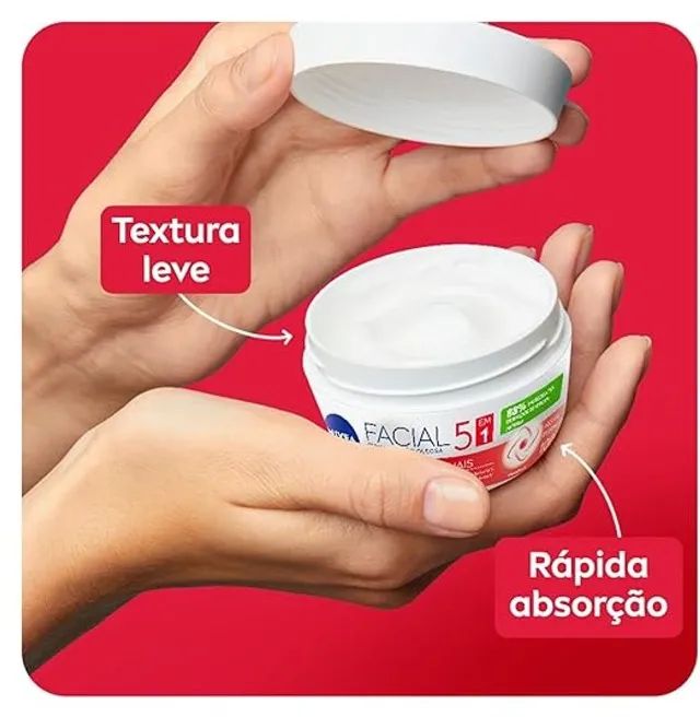 Creme nivea antissinais 5 em 1 de 100g  - Foto 2