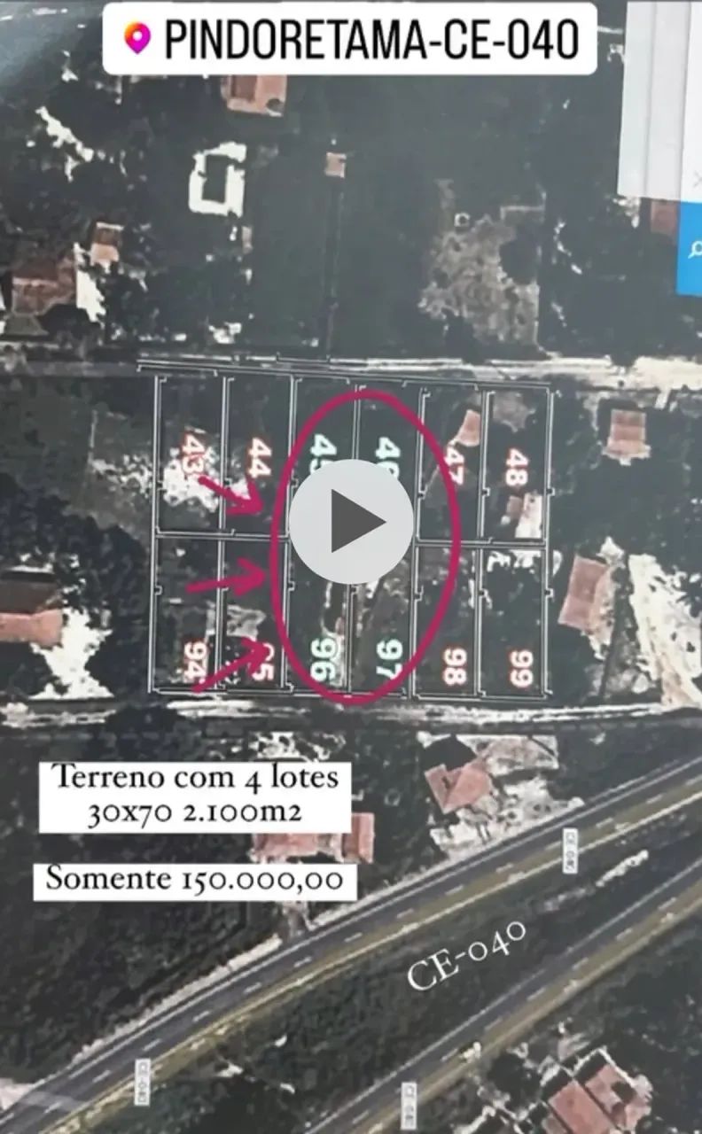 Exclusividade, 4 lotes juntos!!!