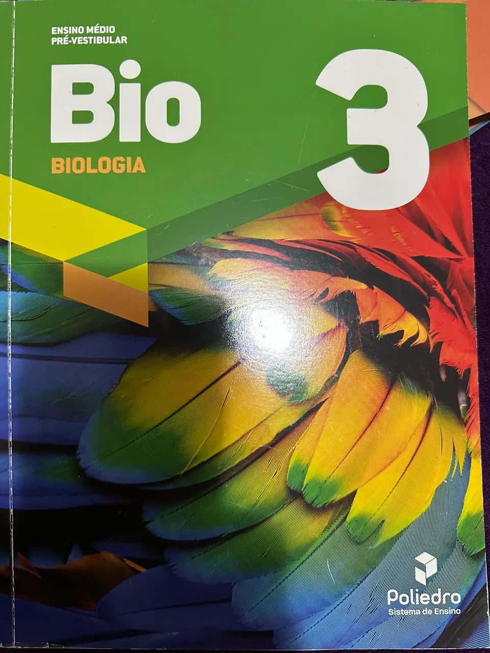 Livros de biologia poliedro pré vestibular médio Enem medicina - Foto 4