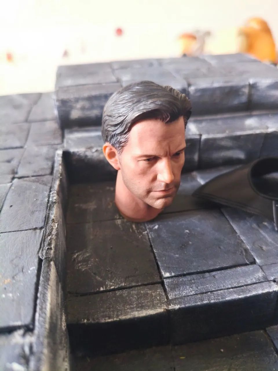 Head Bruce Wayne (Justice League) 1/6 - Foto 2