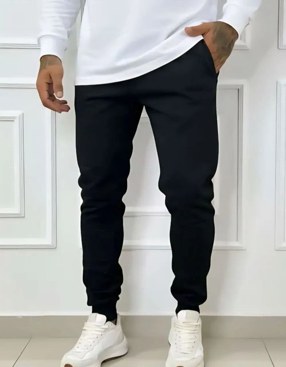 Calça moletom masculina G nova 