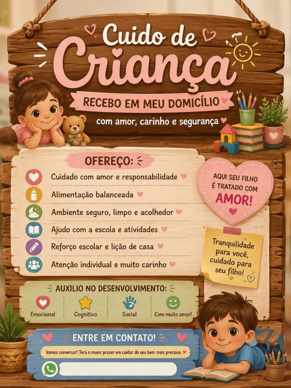 Cuido de crianças
