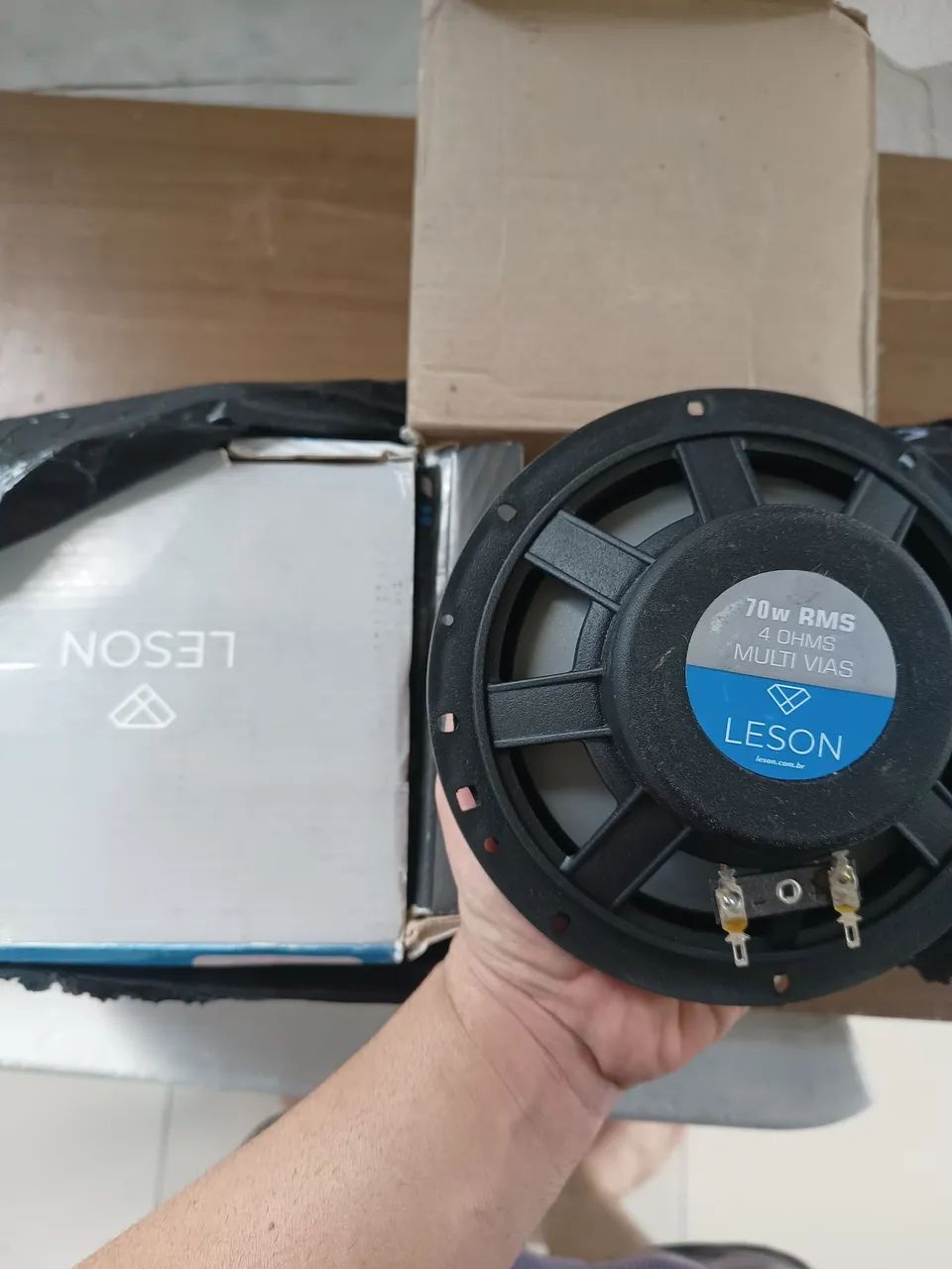 Kit auto falante leson 6 polegadas  - Foto 3