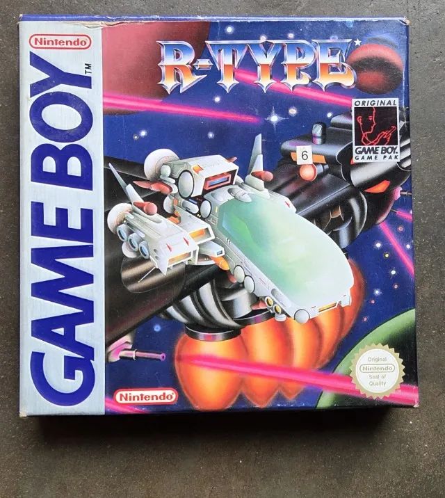 R-Type Game Boy com Caixa e Manual Original - CIB