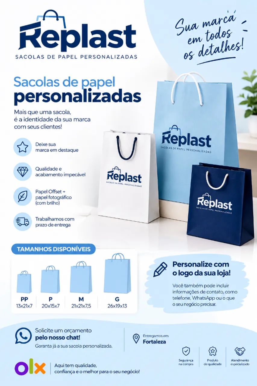 Sacola de Papel Personalizada