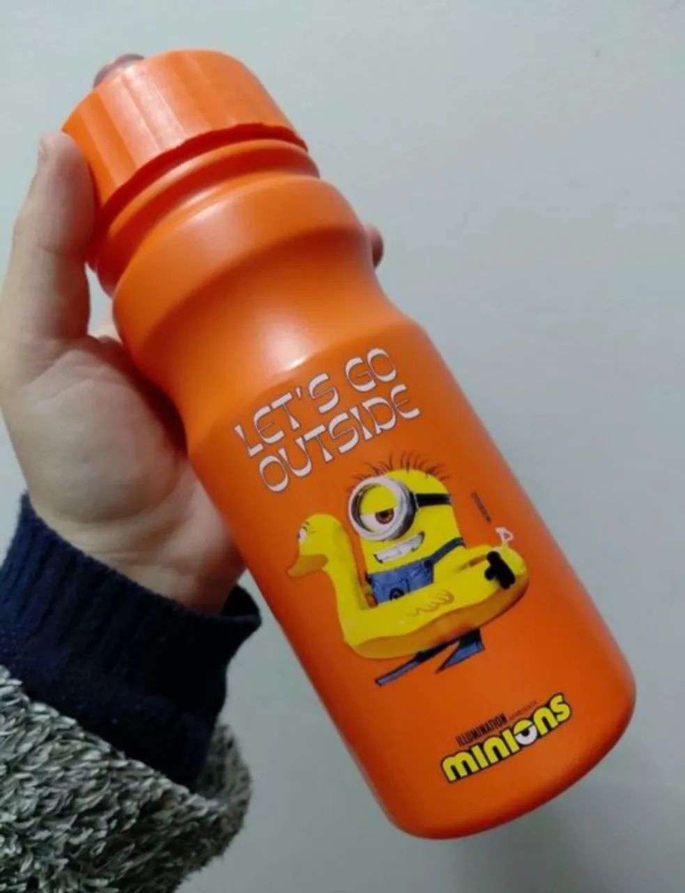 Lote com 5 garrafinhas Minions, Do bobs laranja  - Foto 2