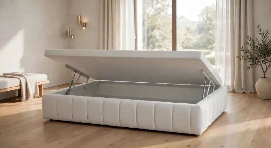 Cama box baú solteiro luxo  - Foto 3