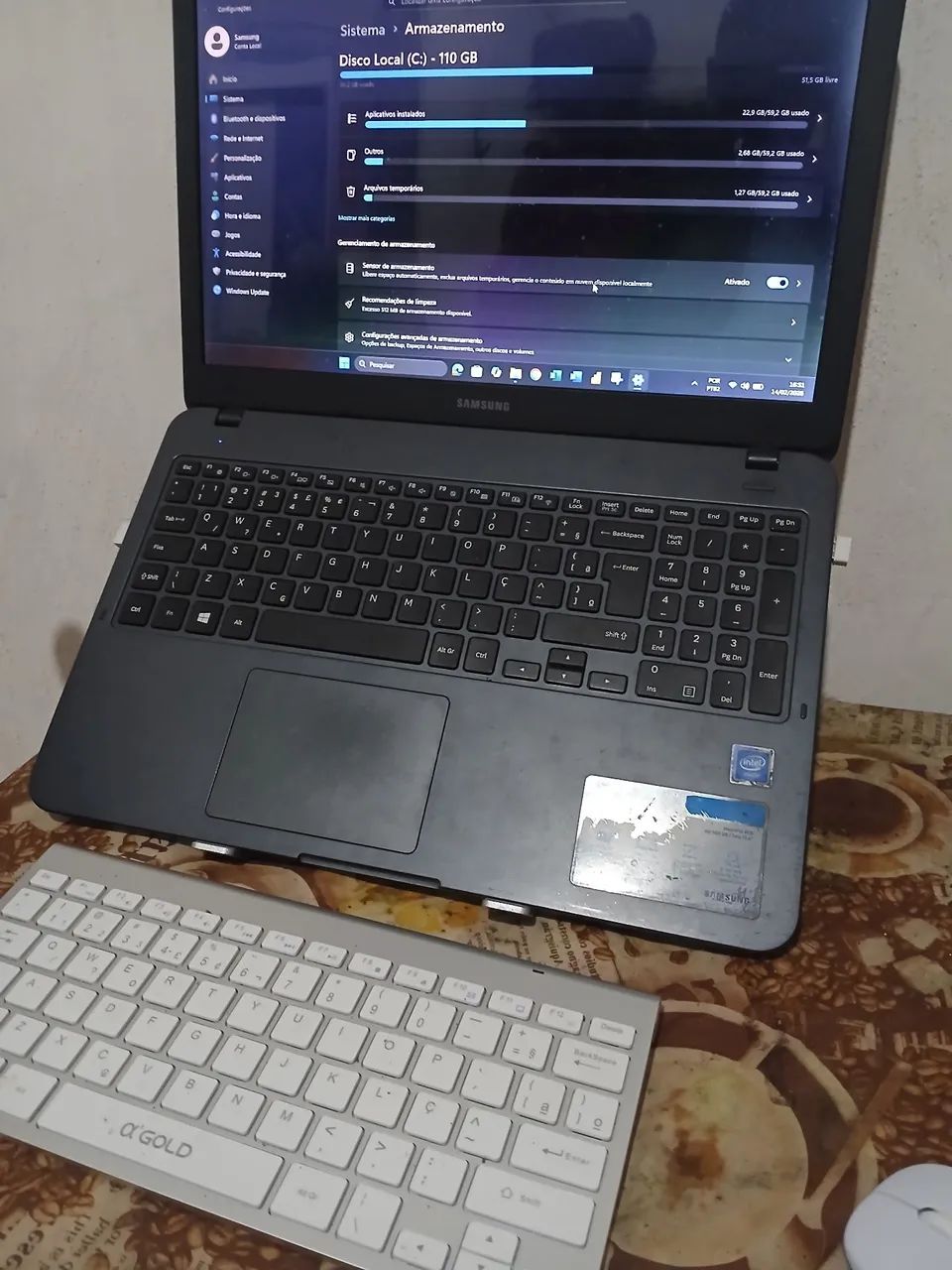 Notebook Samsung com defeito  - Foto 3