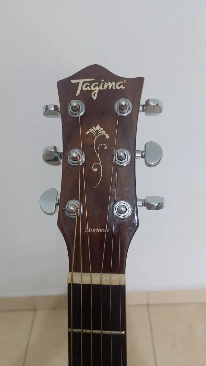 Violão Tagima Modena Blue Aço - Foto 4