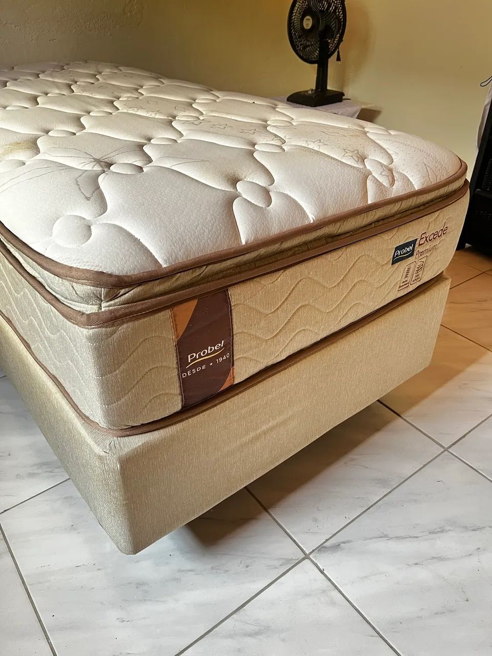 Cama box solteiro molas ensacadas. Probel  - Foto 3