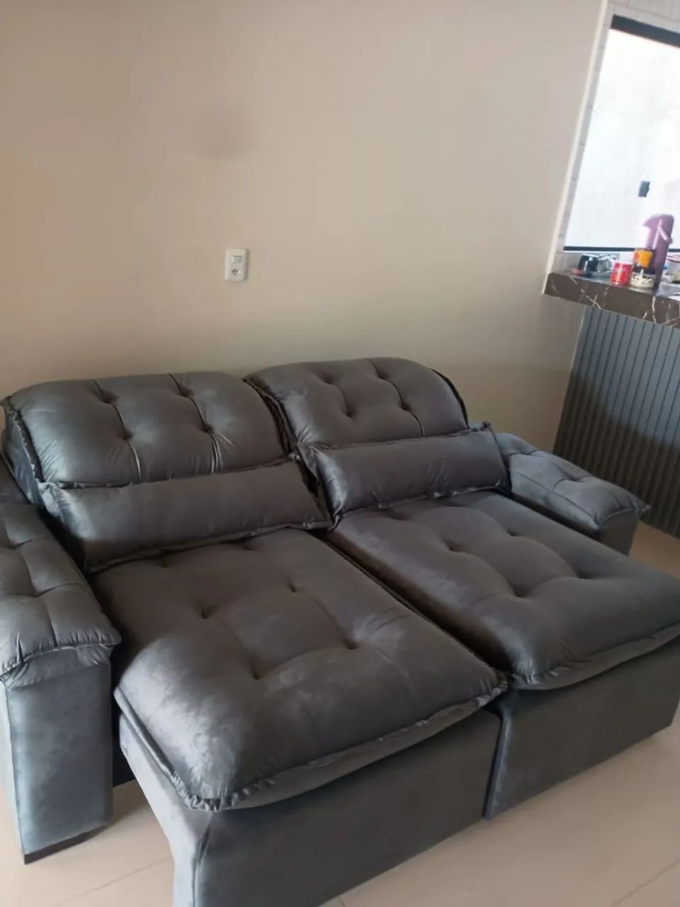 Sofás retrátil e reclinável LUXO 