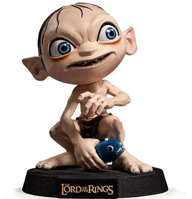 Boneco MiniCo Gollum - Senhor dos Anéis - Iron Studios