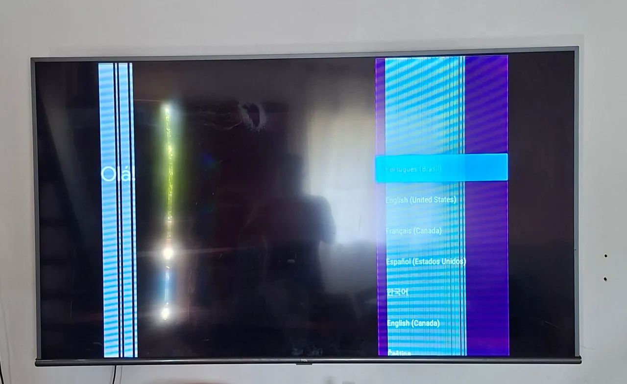 Smart TV TCL 65 Polegadas QLED / DEFEITO - Foto 4